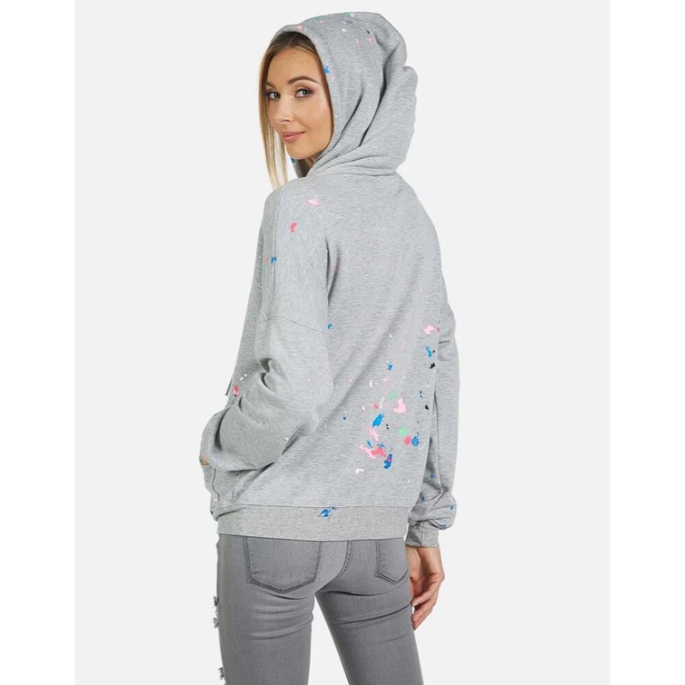 MICHAEL LAUREN Women's Coolidge Classic Hoodie and Pants Size XS In Grey - Picture 2 of 11